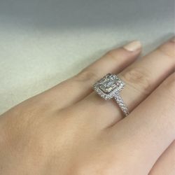 new with box engagement ring price is firm IF POSTED AVAILABLE