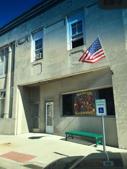Bar/restaurant and two apartments on second floor For Sale in Earlville, IL.