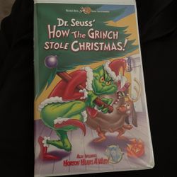 How The Grinch Stole Christmas VHS