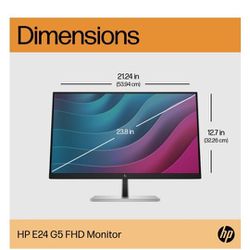 New HP Computer Monitor