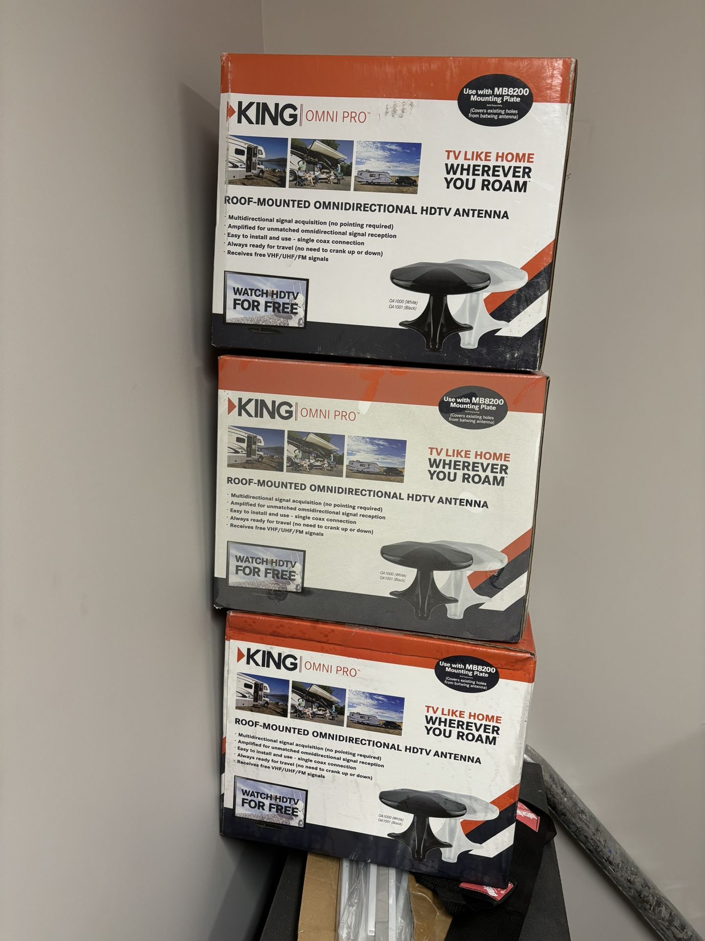 HDTV camper antenna