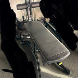 Black Cybex Ab Decline Bench