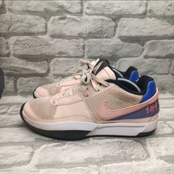 NIKE Mens Size 10.5 Ja Morant 1 GUAVA ICE MEDIUM SOFT PINK/WHITE/BLACK