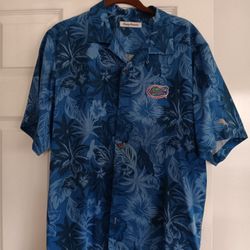 Florida Gators Tommy Bahama Hawaiian Shirt Size Medium 