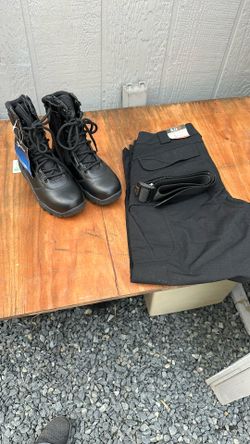 Women Tactical Pants,belt and Boots 
