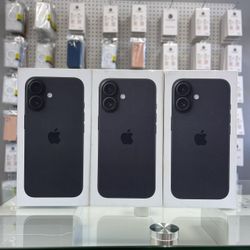 iPhone 16 Unlocked New ! 128Gb Black With Warranty 