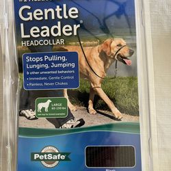 Two Gentle Leader Dog Collars