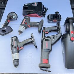 Craftsman 19.2V - 5 Piece Set w/ One Battery & Charger