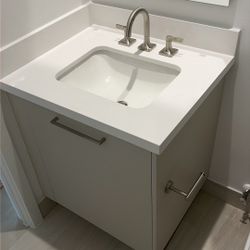 Custom Kohler Sink And Cabinet
