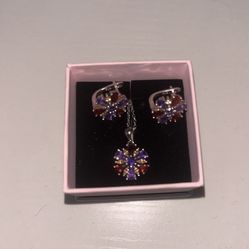 Earring And Necklace Set