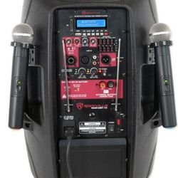 Rockville 12" Portable Sub 600 Watt Karaoke Setup Or Stage Speaker 🔊