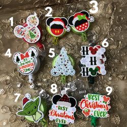 Christmas Badge Reels