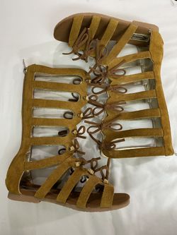 Keaixdd toddler girls gladiators