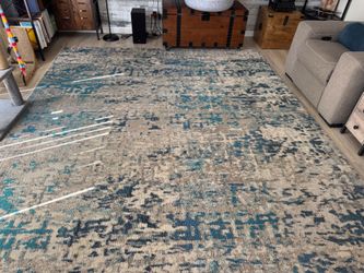 **CURB ALERT** 9 x 12 ft Rug - Used