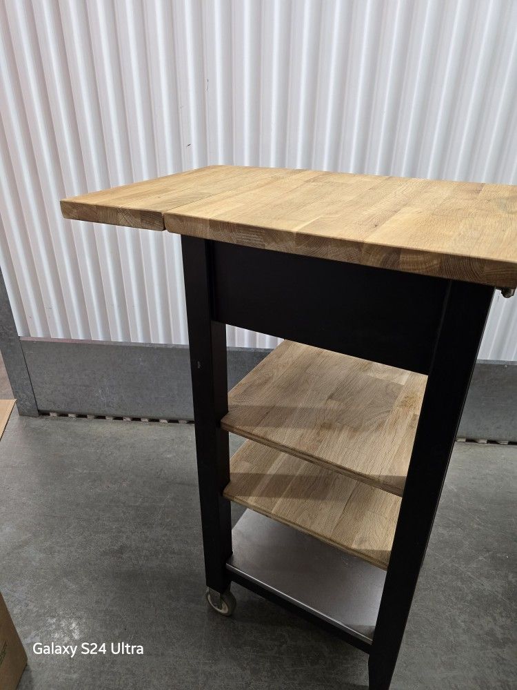 Standing Cutting Board with Shelves