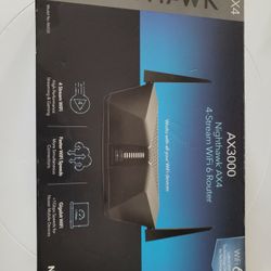 Nighthawk AX4 NETGEAR AX3000 WiFi 6 Router