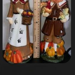 Pilgrims Set Tea Candle Holders 