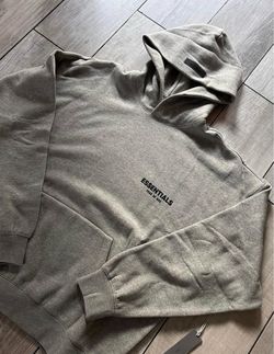 Essential hoodie dark oatmeal