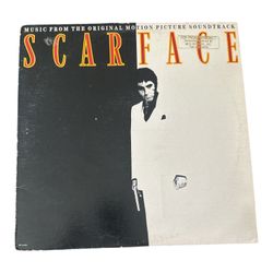 SCARFACE - GIORGIO MORODER - SOUNDTRACK - MCA 1983 *EX-* VINYL LP RECORD🔥