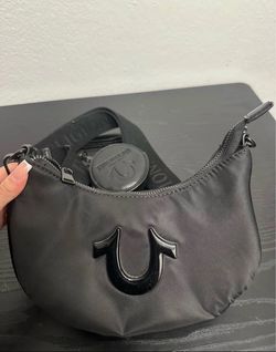 True Religion Black Shoulder Bag with Pouch