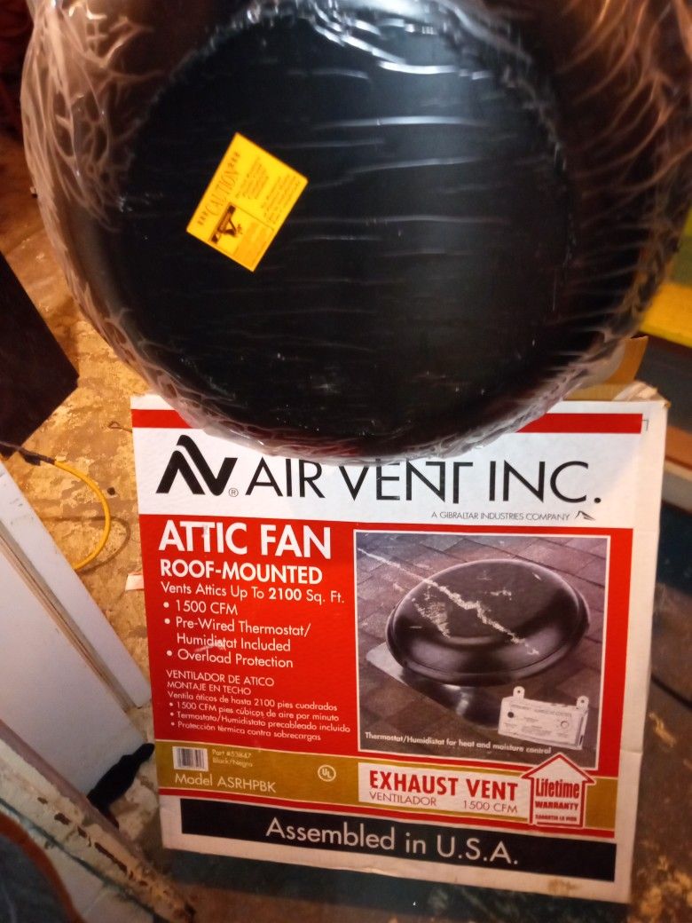 AIR VENT Attic Fan 