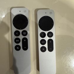 2 X Apple Remote 