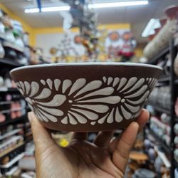 Talavera Plato Ondo. Etsy Casamxartesanalstore 