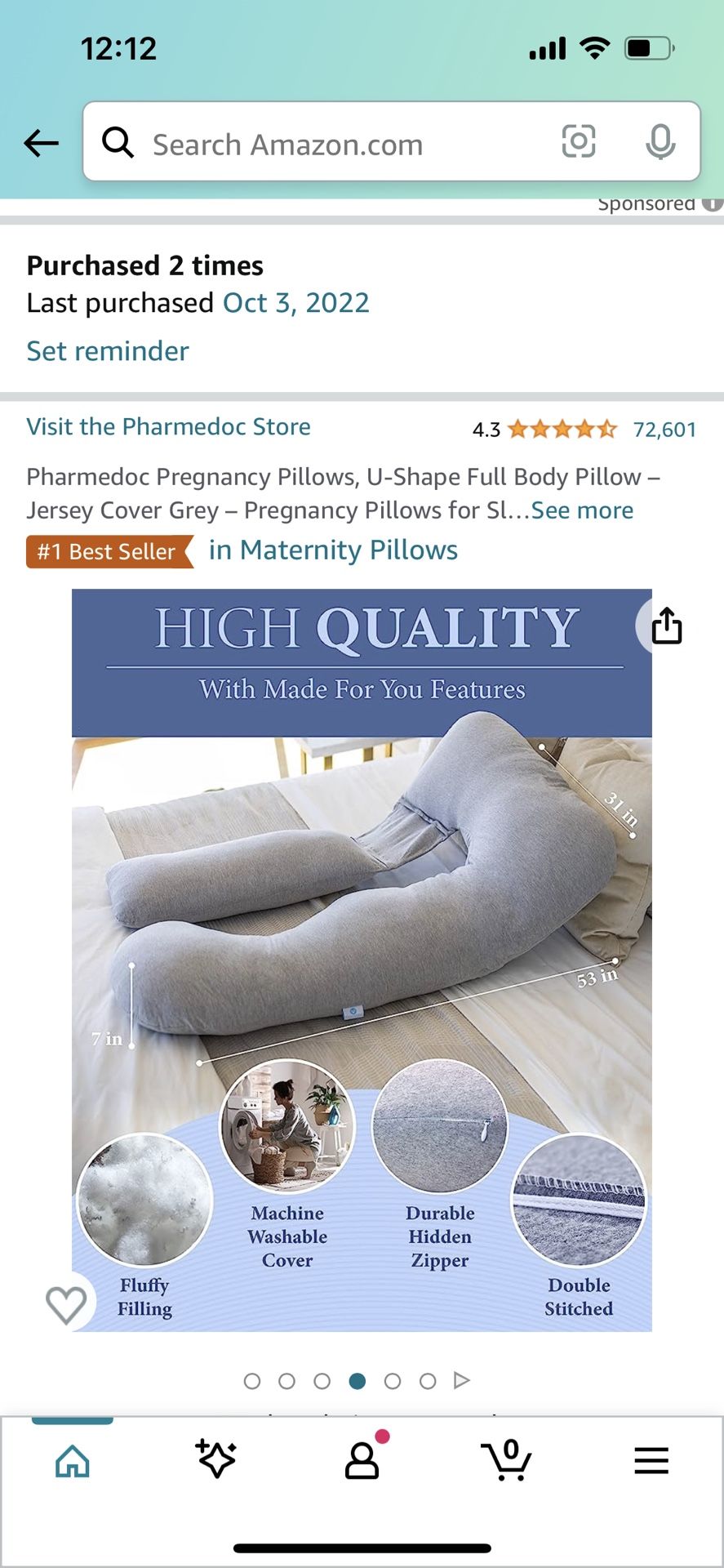 Pregnancy Pillow