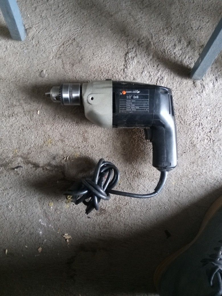 Black And Decker Hammer Drill 