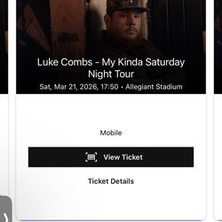 Luke Combs in Las Vegas