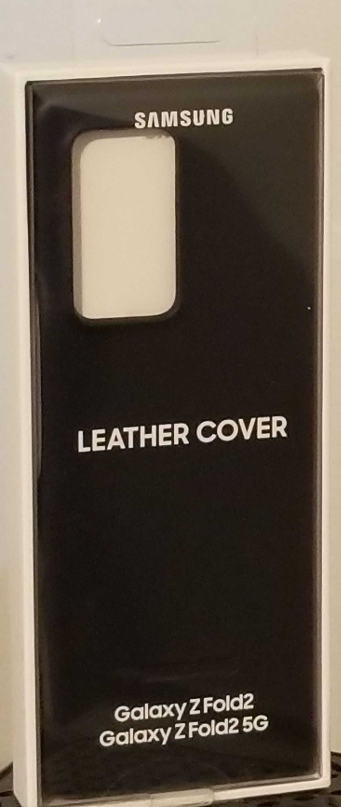 Samsung galaxy z fold 2 leather cover