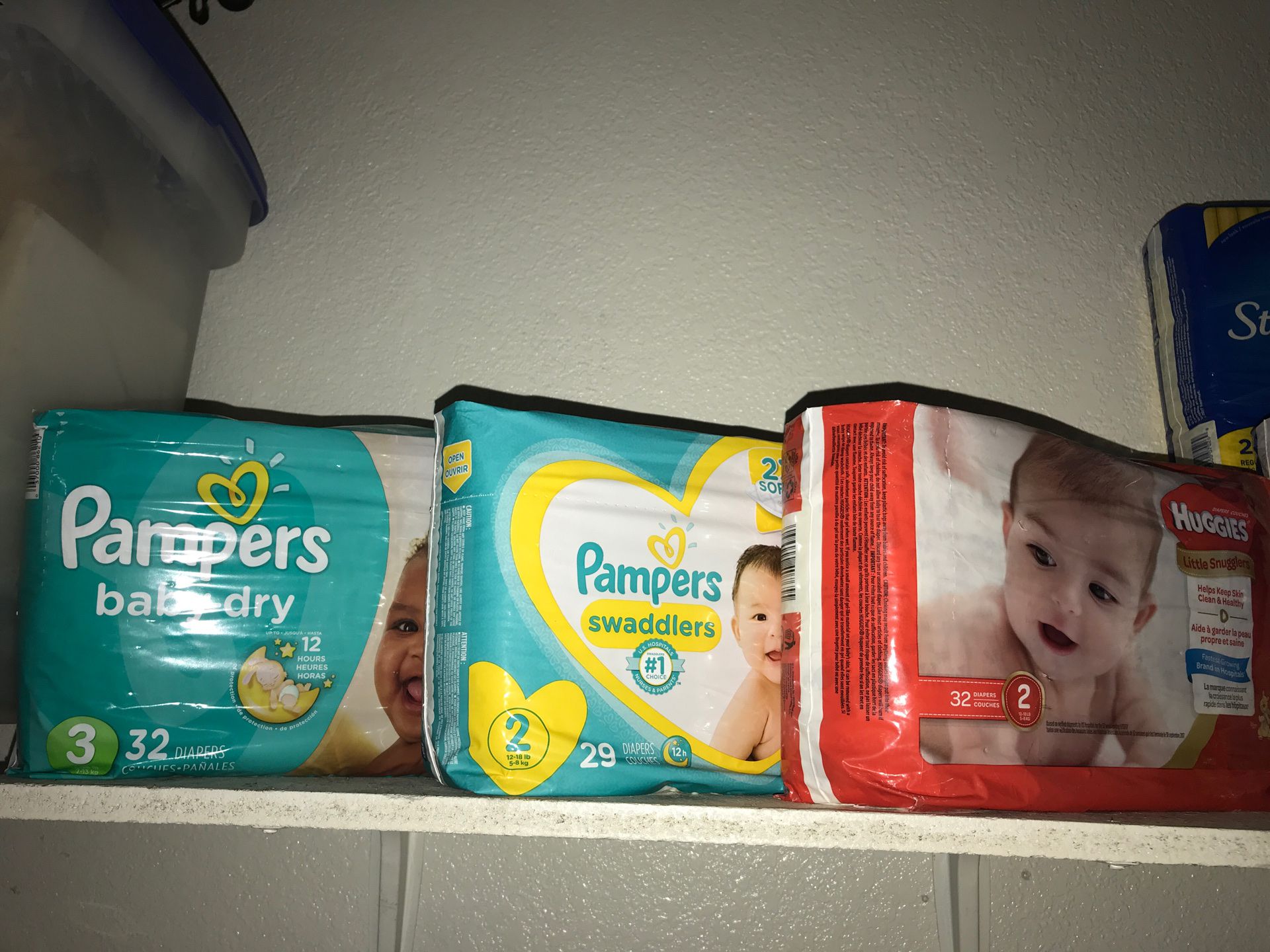 Diapers Size 2, Size 3