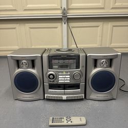 Boombox - Aiwa CA-DW535 Radio , CD , Cassette