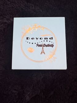 Blue eyeshadow palette