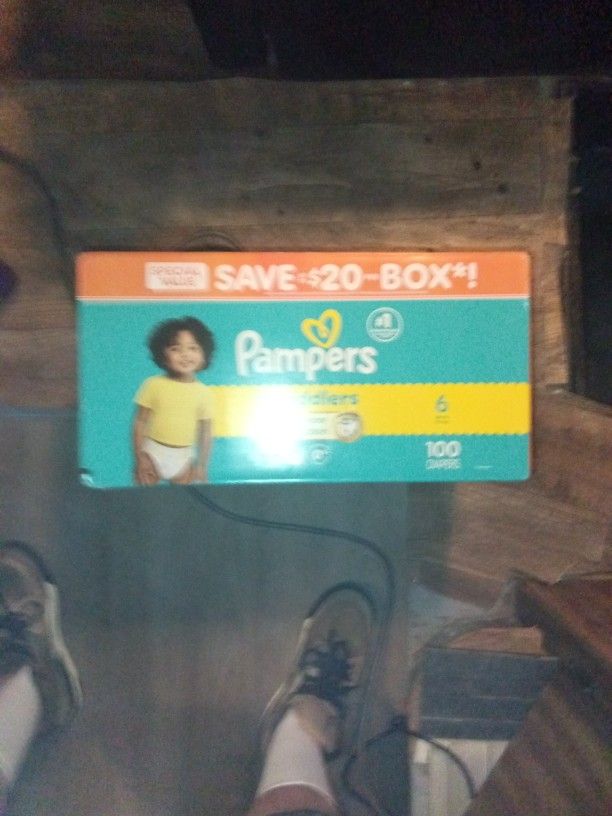 Pampers Size 6 100 Count