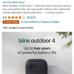 Latest Blink Outdoor Camera