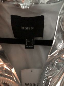 Forever 21+ Silver Jacket