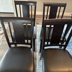 Set Of 4 Dining Chairs 