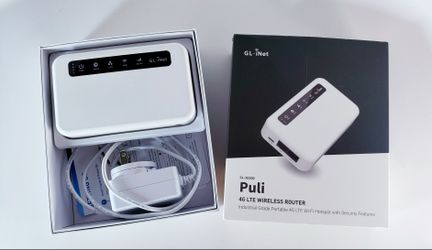 Puli (GL-XE300) Portable 4G LTE Smart Wireless router(EC25-AF)