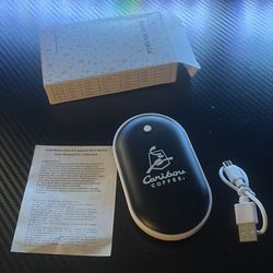 Caribou coffee hand warmer