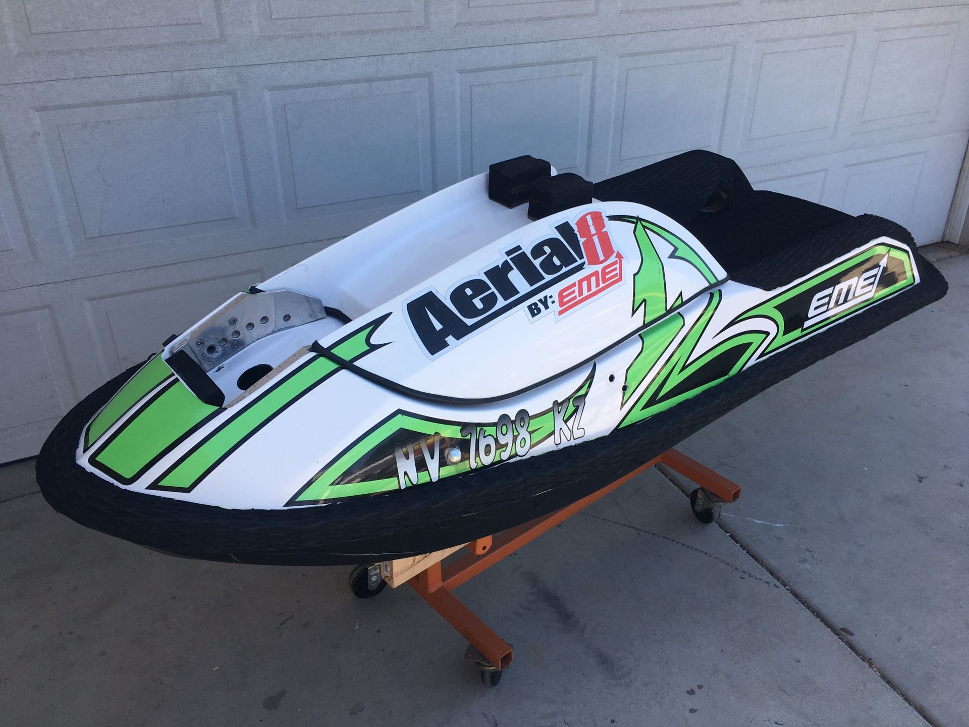 2013 EME Aerial 8 full carbon freestyle freeride Jetski