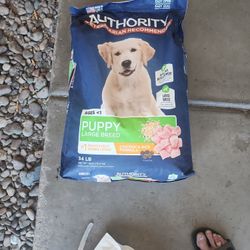 Authority Puppy Food 34lb 