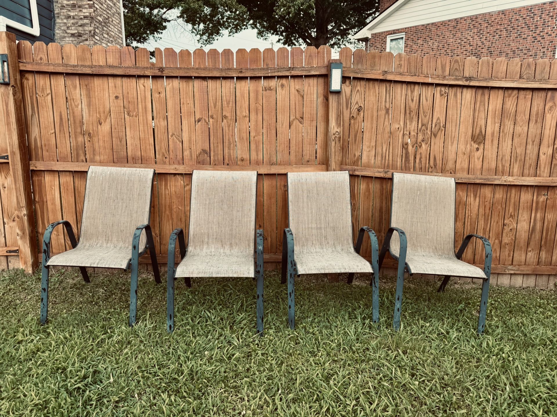Patio Chairs Set of 4