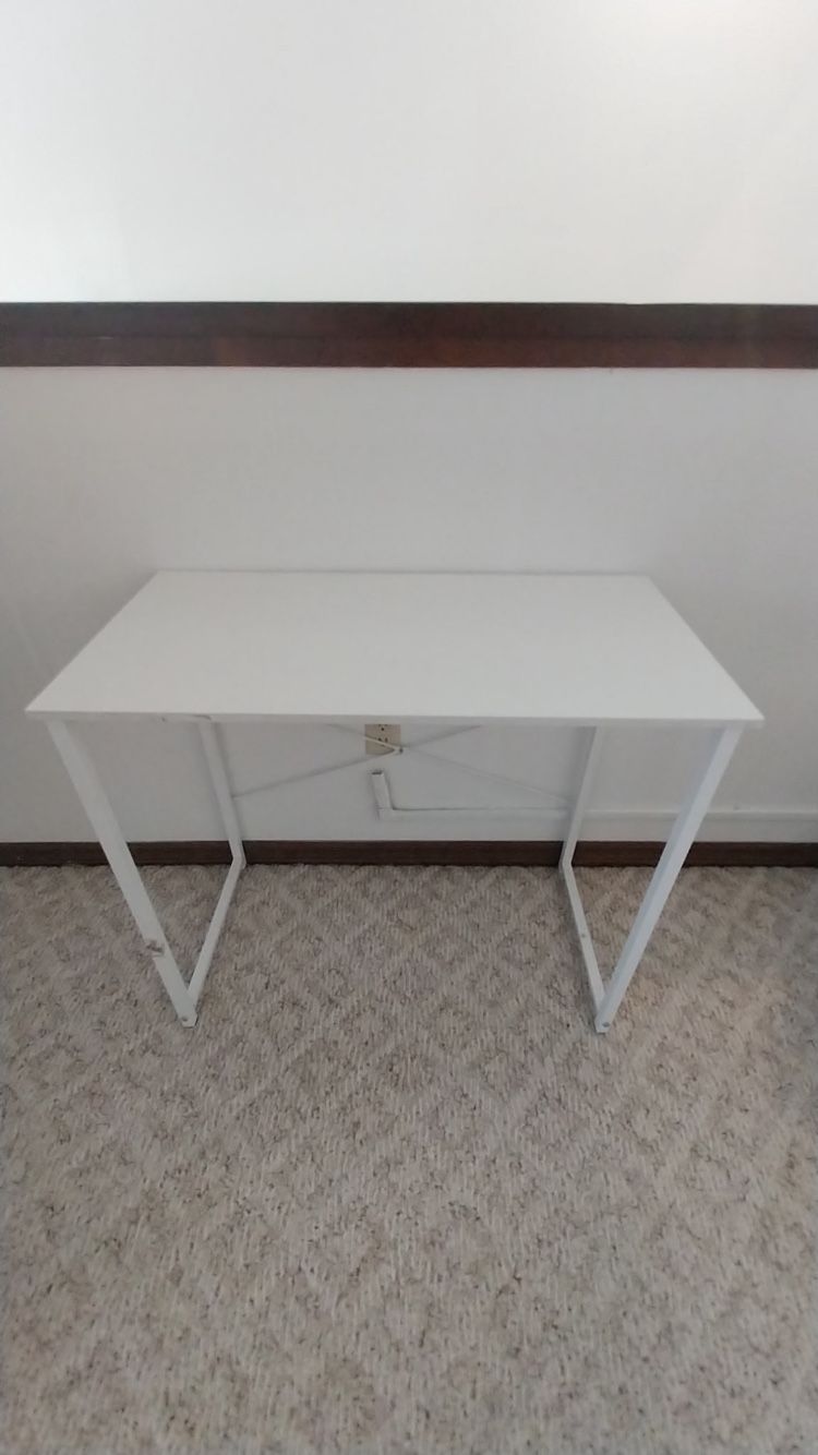 Small White Desk 