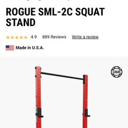 Rogue squat bench press. rack 