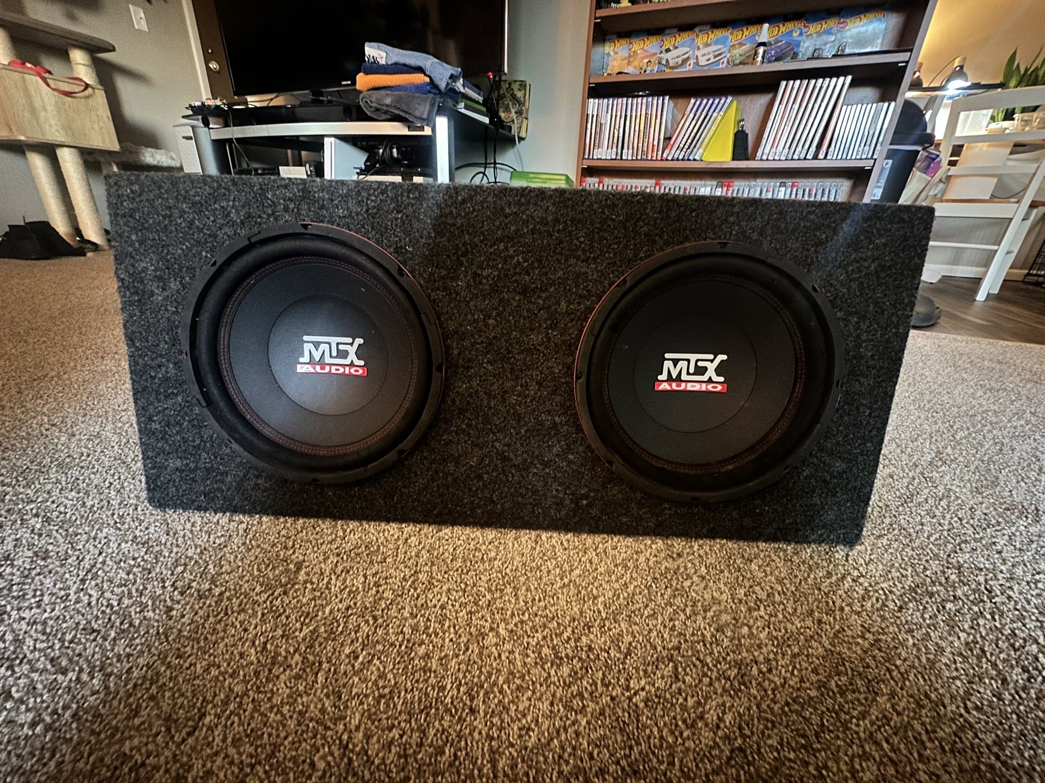 Dual-10” loaded MTX subwoofer