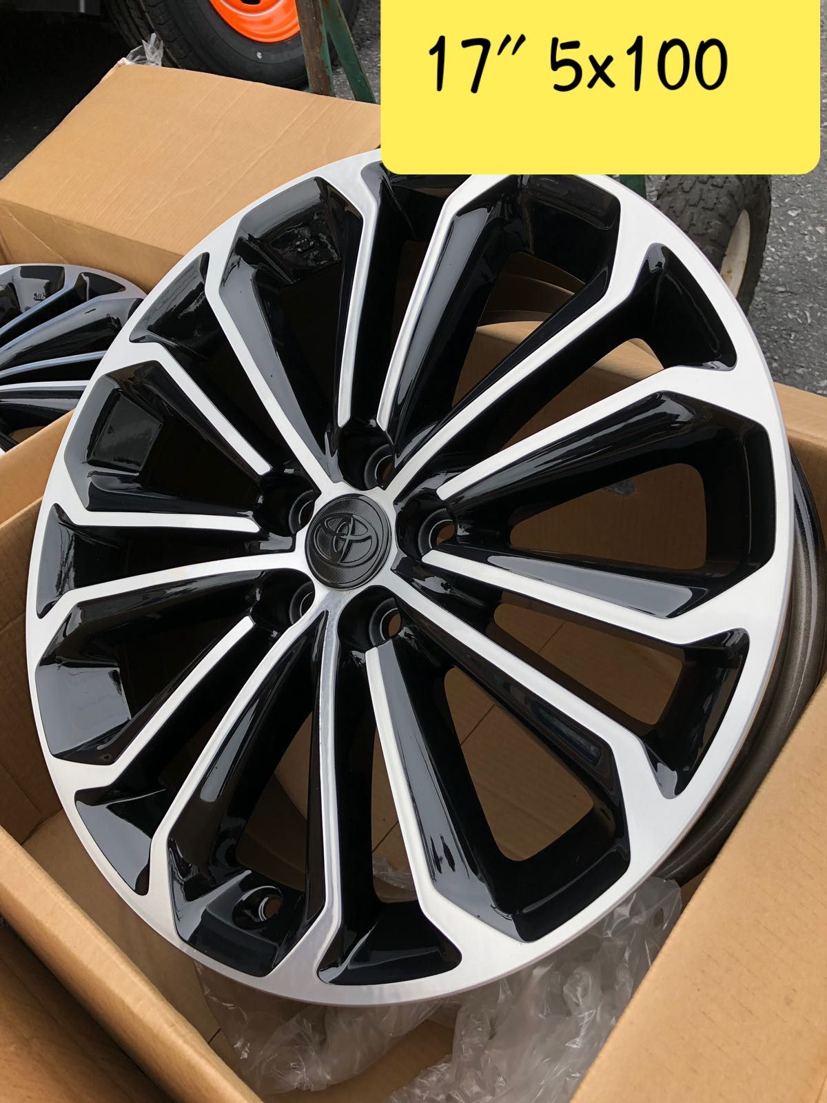 17 inch Toyota Corolla 5x100 wheels