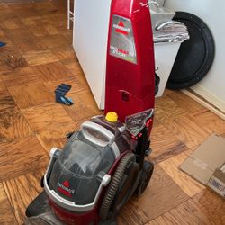 Bissel Pro Heat Steam Shampoo Vacuum Machine 