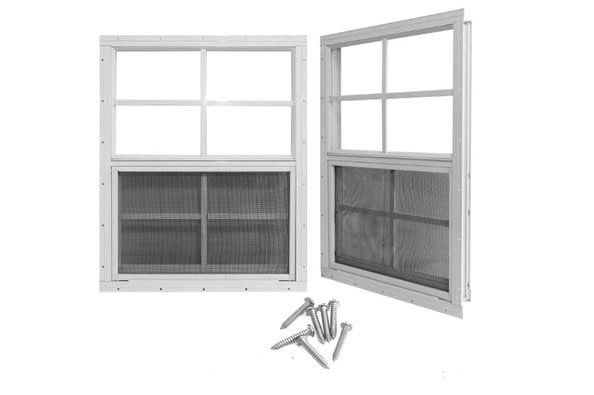 2pk 24" x 36" Shed/Garage Windows