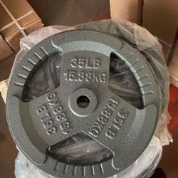 Standard Weight Plates (Brand New)
